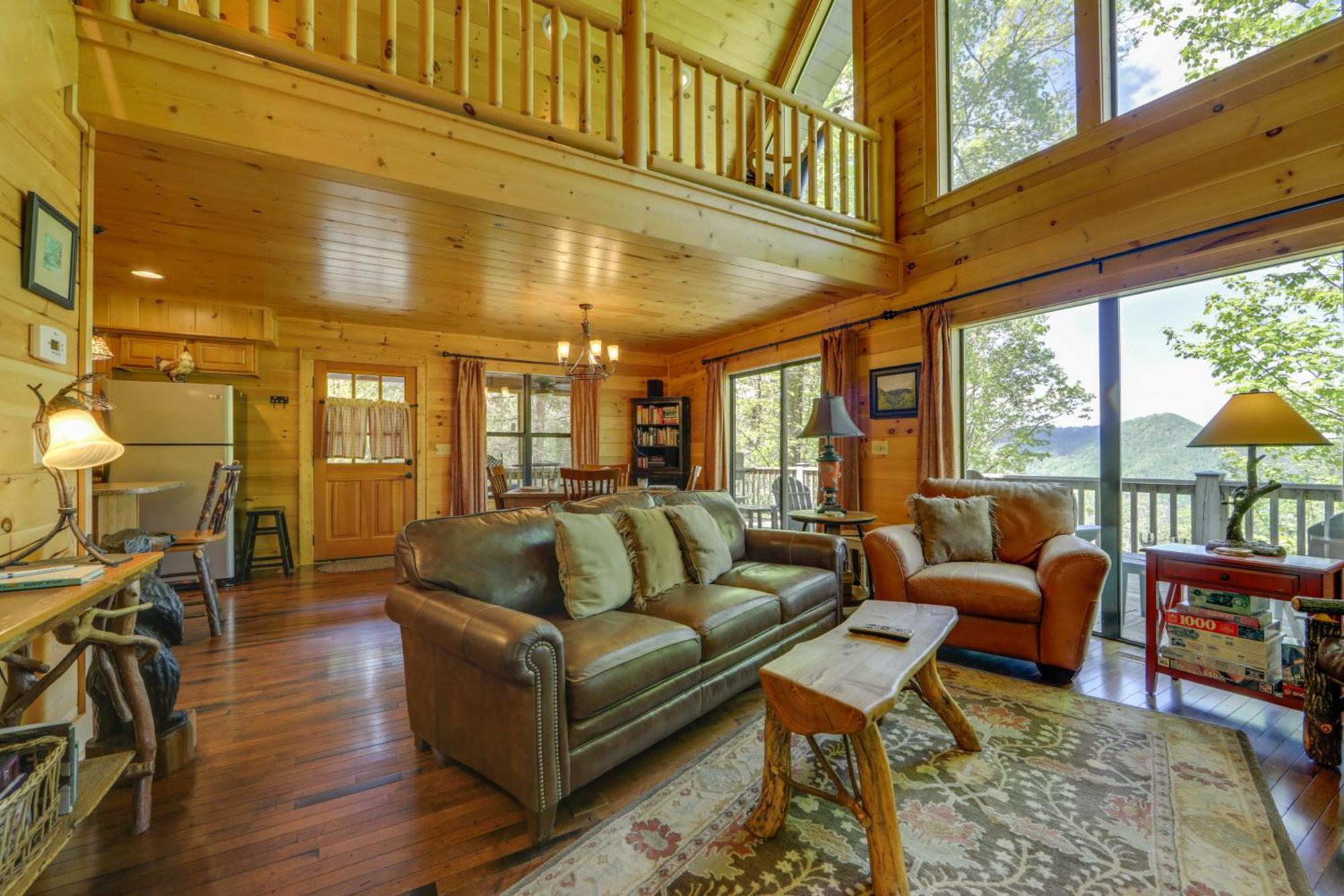 Bryson City Cabin With Hot Tub And Mountain Views! Zewnętrze zdjęcie