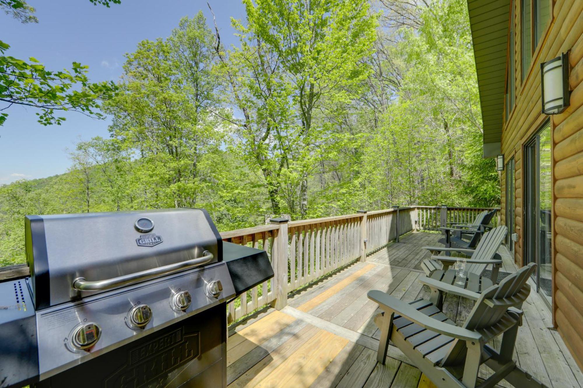 Bryson City Cabin With Hot Tub And Mountain Views! Zewnętrze zdjęcie