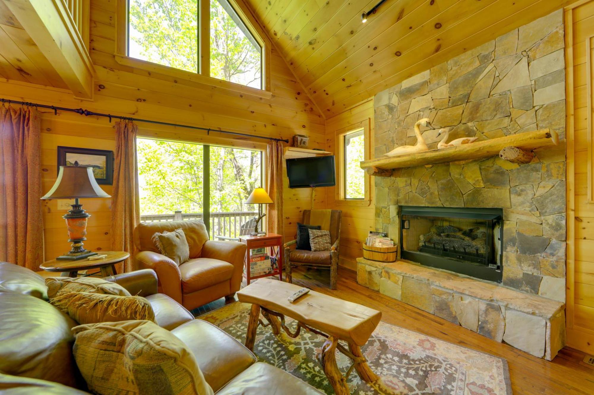 Bryson City Cabin With Hot Tub And Mountain Views! Zewnętrze zdjęcie
